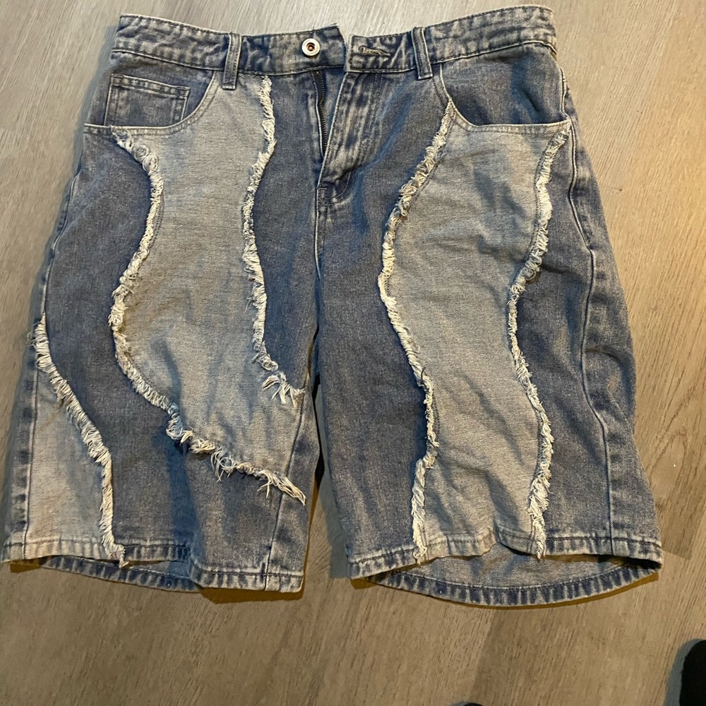 Blue Jean shorts(jorts)